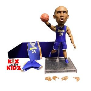 Kobe Bryant Black Mamba Lakers Figure